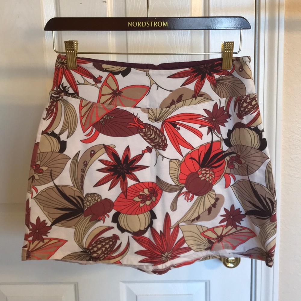 Patagonia floral knit skirt
